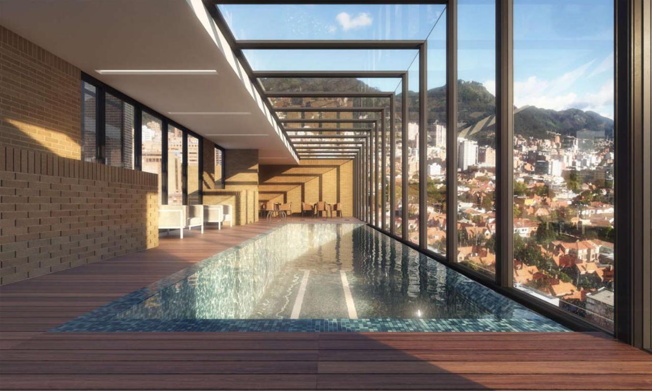 Wh Nuevo Piso, Zona Financiera, Vista A La Ciudad Leilighet Bogotá Eksteriør bilde